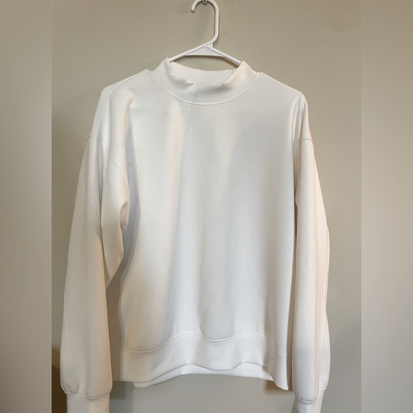 Sweaters | Basic White Turtle Neck Crew Neck | Poshmark